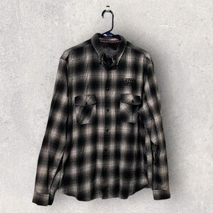 motorgear lethal threat pearl snap shirt Size 3XL